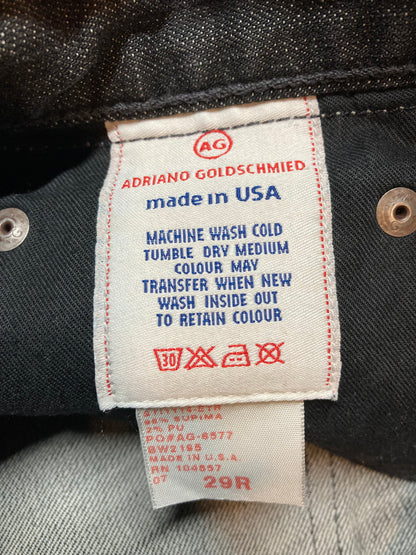 Adriano Goldschmied DORIS Black Denim Jeans - 32”x31.5”, Made in USA - Kingspier Vintage