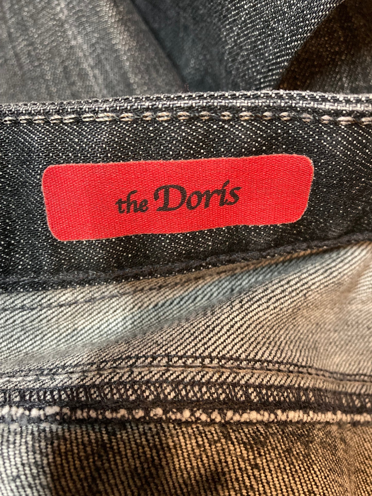 Adriano Goldschmied DORIS Black Denim Jeans - 32”x31.5”, Made in USA - Kingspier Vintage