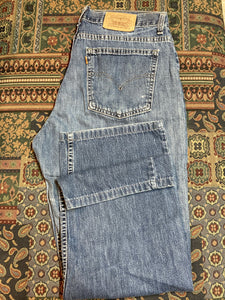 Levi’s 569 Vintage Orange Tab Denim Jeans - 32”x26”, Made in Canada - Kingspier Vintage