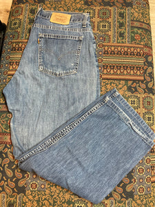 Levi’s 569 Vintage Orange Tab Denim Jeans - 32”x26”, Made in Canada - Kingspier Vintage
