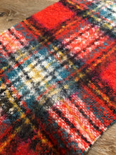 Load image into Gallery viewer, Kingspier Vintage - Simon’s red plaid mohair blend. Made in France.

