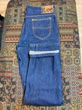 Load image into Gallery viewer, Vintage Lee Riders, Raw Denim Jeans, NWOT - 35”x32.5”, Union Made - Kingspier vintage
