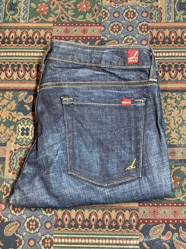 Dish Dark Wash Denim Jeans - 30”x32”, Made in Canada - Kingspier Vintage