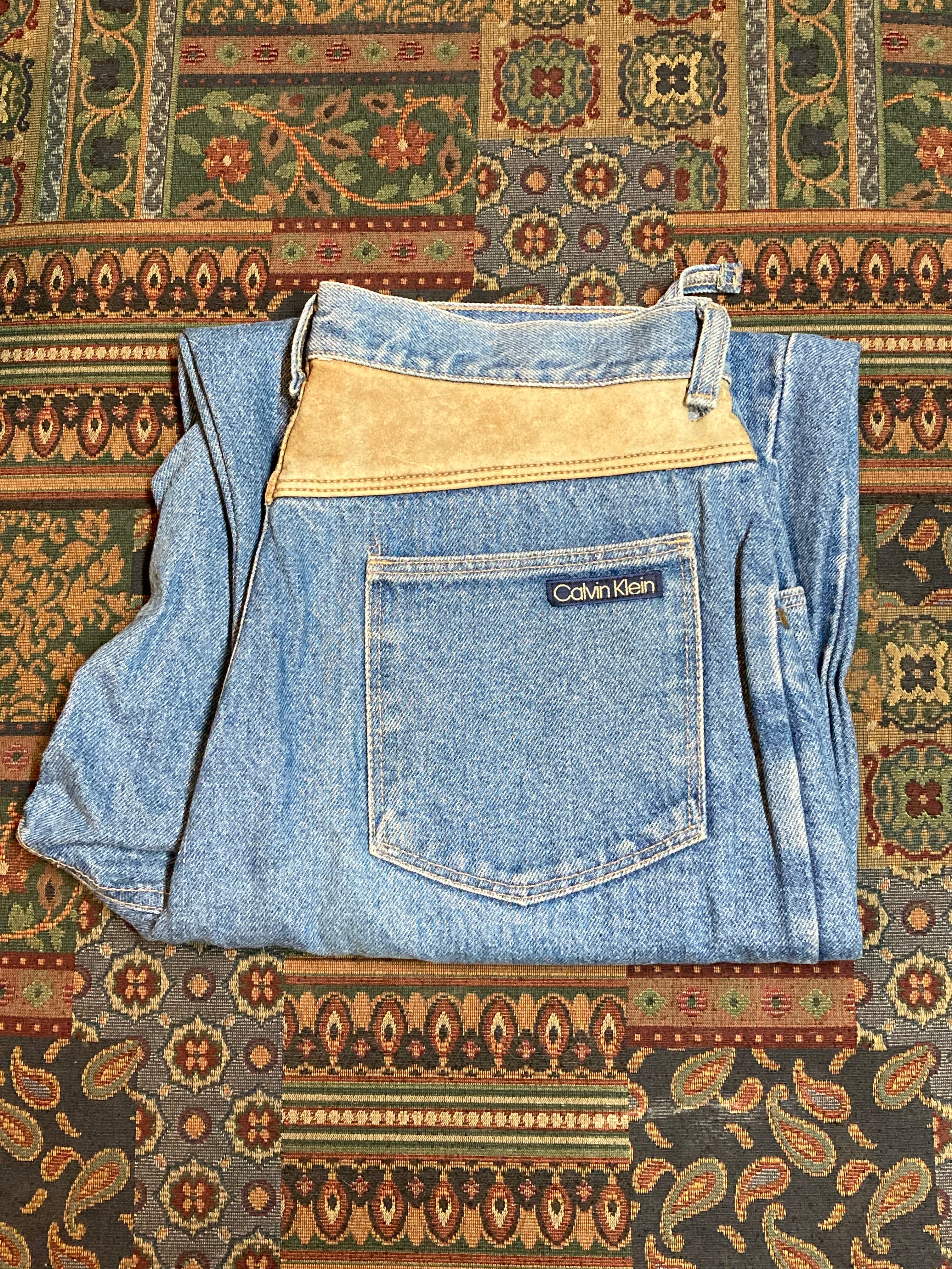 Vintage Calvin Klein Denim Jeans - 30”x30”, Made Canada – KingsPIER vintage