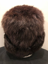 Load image into Gallery viewer, Kingspier Vintage - Vintage Russian ushanka dark brown fur hat. The tag reads XXL but it fits small.

This hat is in excellent condition.
