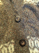 Load image into Gallery viewer, Kingspier Vintage - Woolrich two button wool blend cardigan with shawl collar.

38% Acrylic/ 22% wool/ 16% Lambswool/ 10% polyester/ 12% cotton.

Size small.
