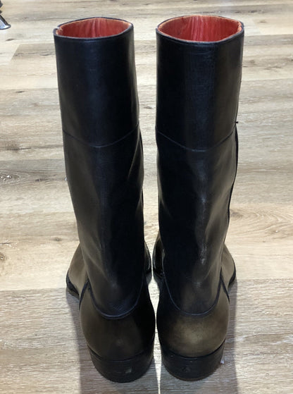 Kingspier Vintage - Vintage black pull on riding boots.

Size 9 men’s 
