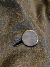 Load image into Gallery viewer, Kingspier Vintage - Vintage alpaca and beaver felt black coat featuring a mink fur collar, button closures, two front pockets and satin lining.


Size medium/ large.
