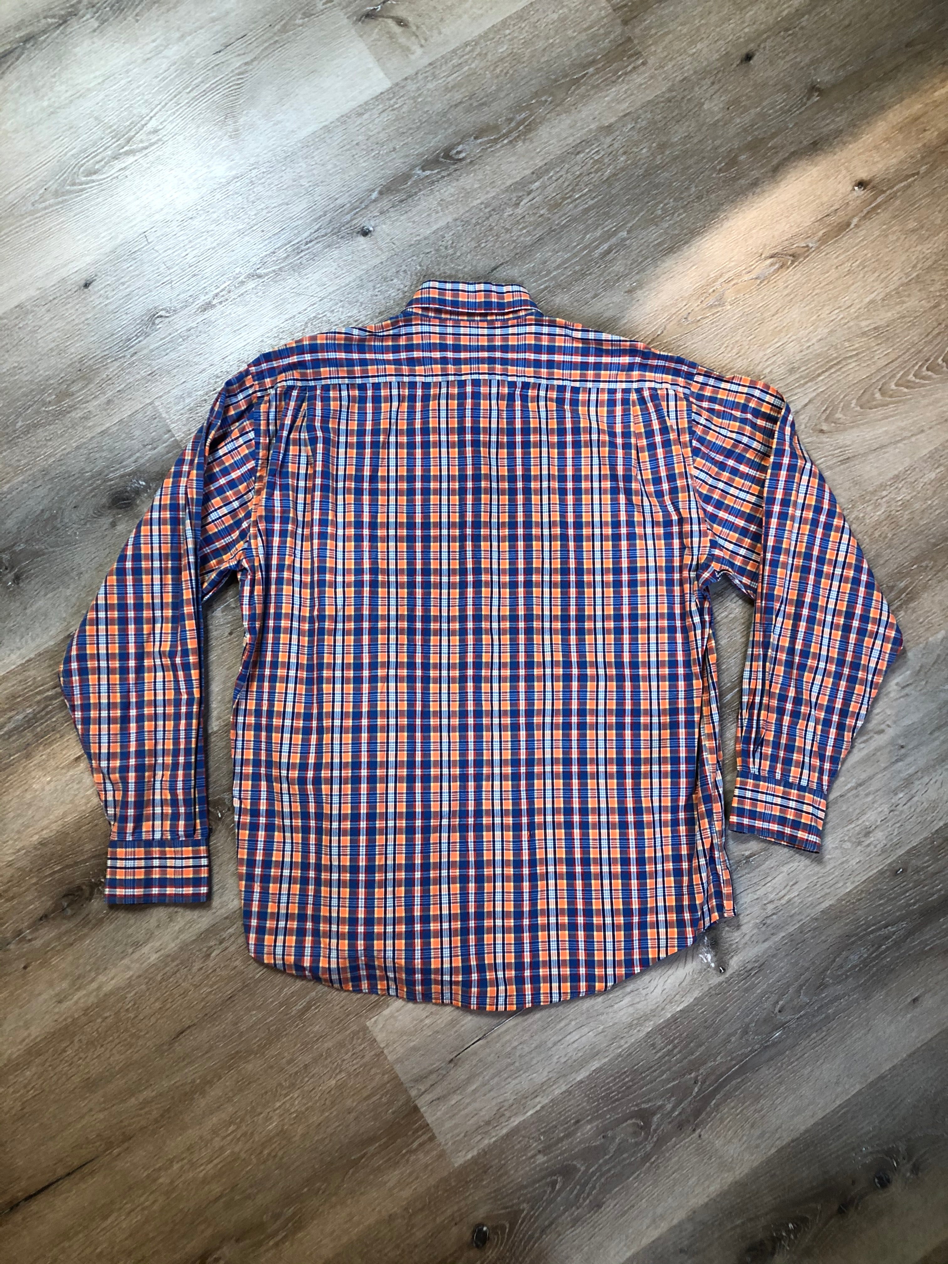 Saint laurent checked shirt online