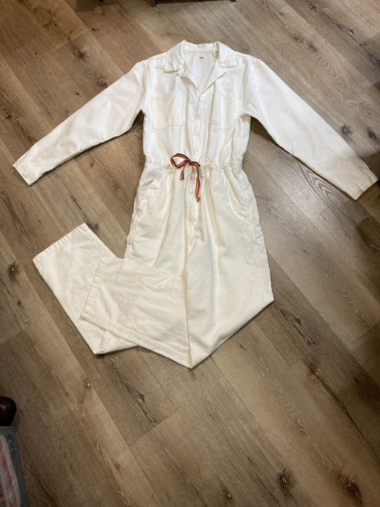 Kingspier Vintage - Levi’s Pride Jumpsuit

NWT

White

100% Polyurethane 

Made in Mexico

Size Medium