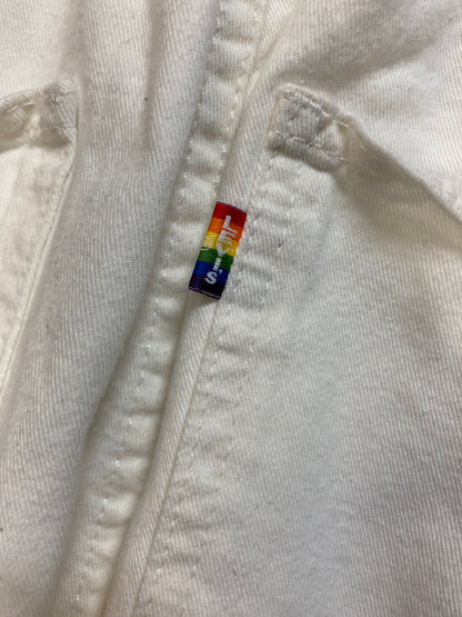 Kingspier Vintage - Levi’s Pride Jumpsuit

NWT

White

100% Polyurethane 

Made in Mexico

Size Medium