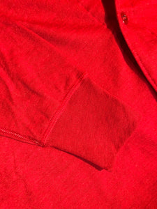 Kingspier Vintage - Stanfield''s deadstock duofold / layered jersey knit union suits in red or grey.  The Stanfield's union suits are ingeniously designed with wicking and insulating layers of wool and cotton blends and have been a "staple" of Stanfield’s for many decades.  Inner Layer: 50% Cotton/ 50% Polyester  Outer Layer: 50% merino wool/ 50% Polyester  These onsies are irregular/seconds...we're calling them “I’mperfects” as imperfections are undetectable.
