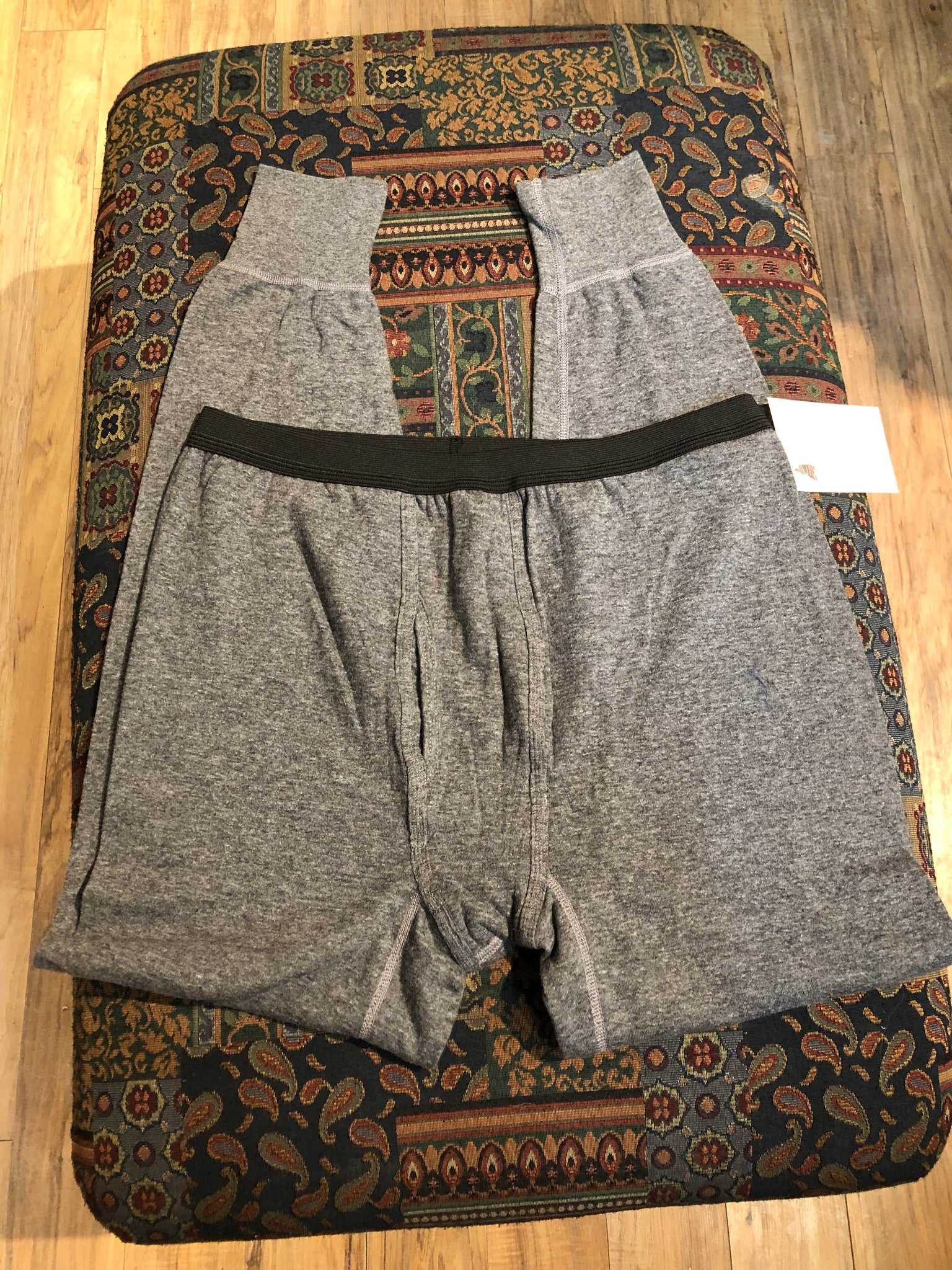 Stanfield's Two Layer Grey Long Underwear, NWOT, Made in Nova