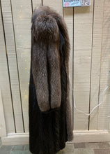 Load image into Gallery viewer, Kingspier Vintage - Vintage 1970’s Hudson’s Bay Company long fur coat with hook and eye closures.
