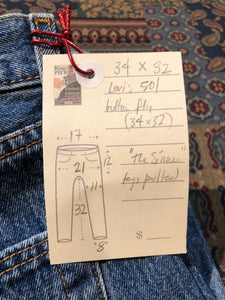 Kingspier Vintage - Levi’s 501 Red Tab Denim Jeans - 34”x32”

Red Tab

High rise

Button fly

Straight leg

100% cotton

Made in Egypt

Labels removed