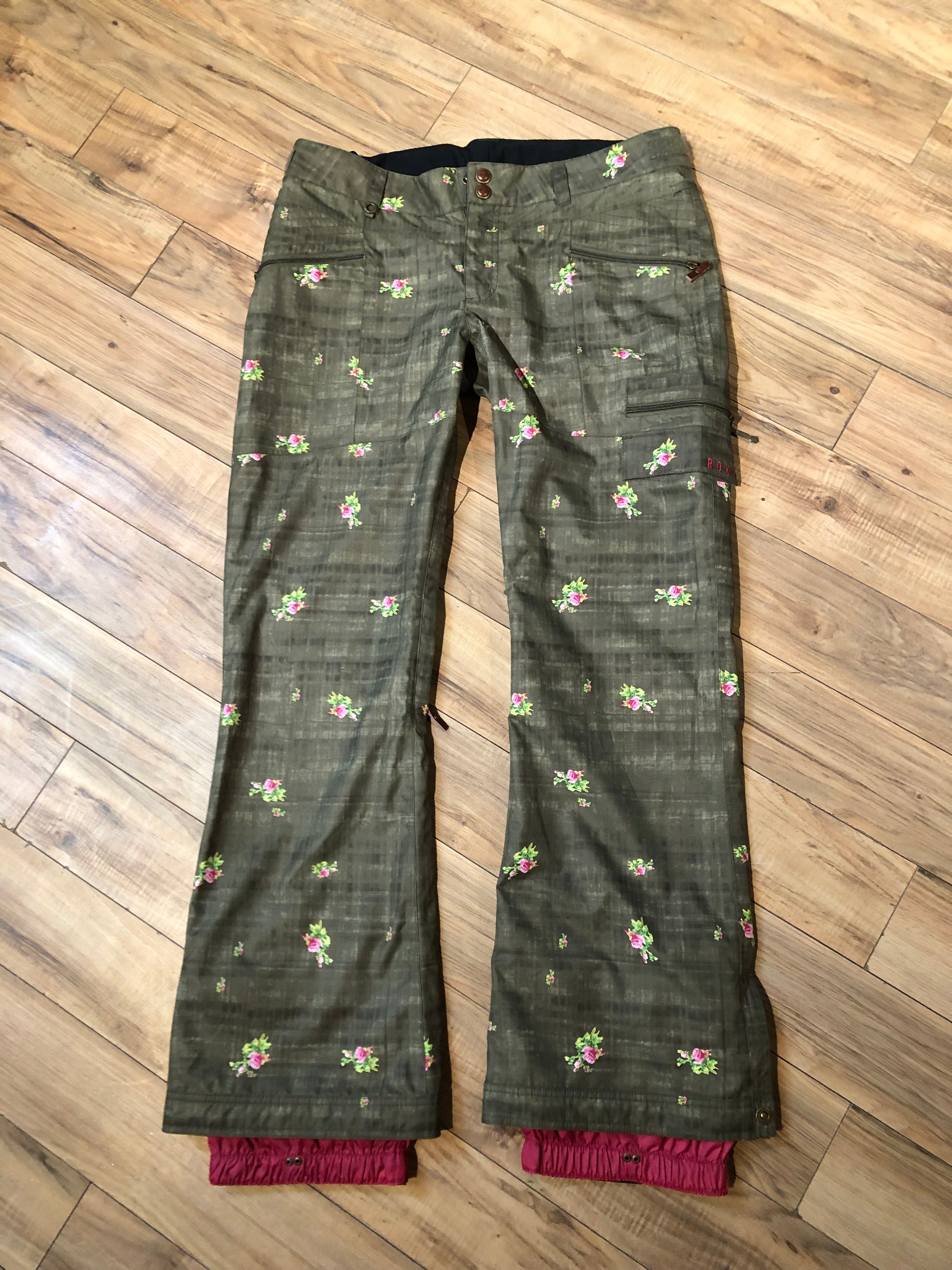 Roxy Floral Design Ski Pants, Size XL, 38”x33” – KingsPIER vintage