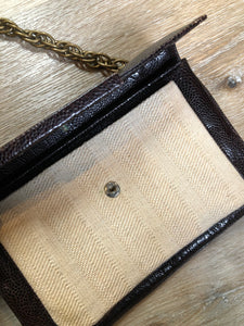 Kenneth Cole New York Brown Leather Handbag