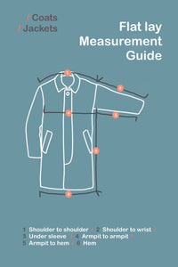 Kingspier Vintage - Measurement guide for coats and jackets