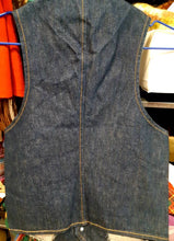 Load image into Gallery viewer, Vintage deadstock GWG Scrubbies jean vest. Made in Canada. 36
