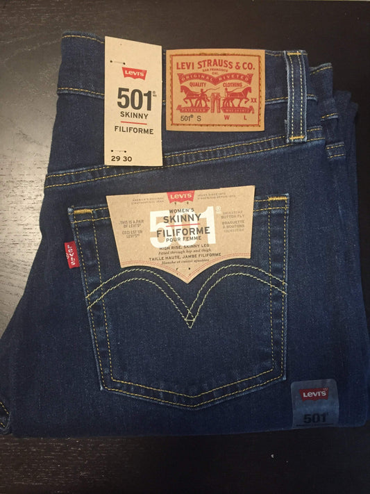 Kingspier Vintage - Levi's 501 - 29"x30" red tab NWT