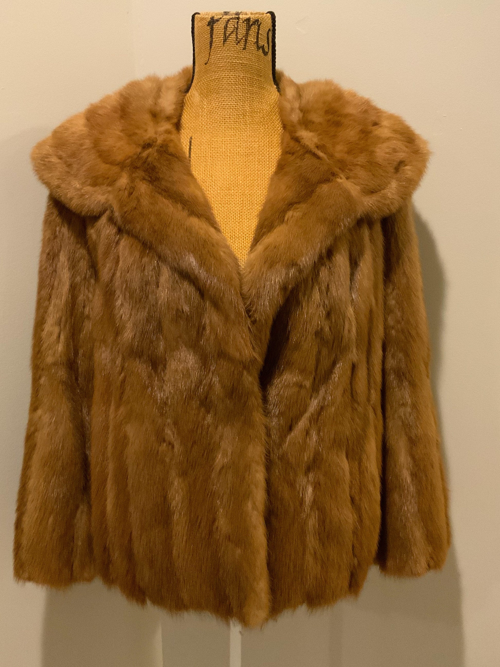 Maritime Furriers, Halifax, Nova Scotia, Canada. Vintage Mink Opera Coat