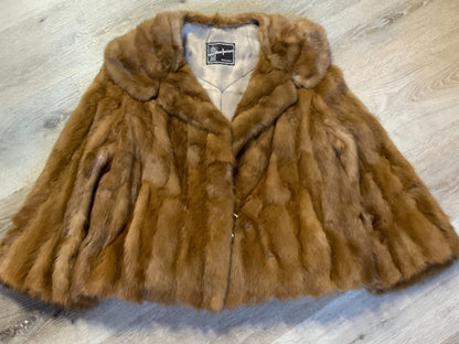 Maritime Furriers, Halifax, Nova Scotia, Canada. Vintage Mink Opera Coat