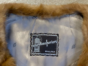Maritime Furriers, Halifax, Nova Scotia, Canada. Vintage Mink Opera Coat